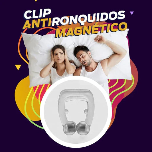 Clip Anti Snoring® - Clip Nasal Magnético Anti Ronquidos